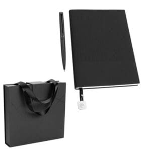 Kugelschreiber Pierre Cardin® CHANTAL Set aus und Notizbuch A5