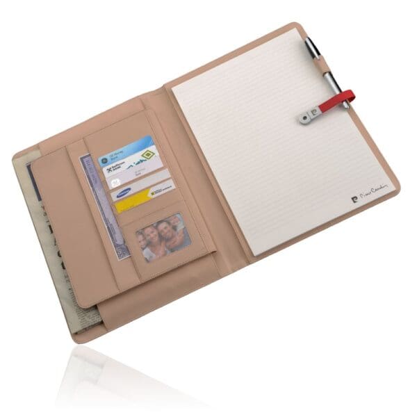 Schreibmappe Pierre Cardin® DIMITRI A4 mit USB Stick