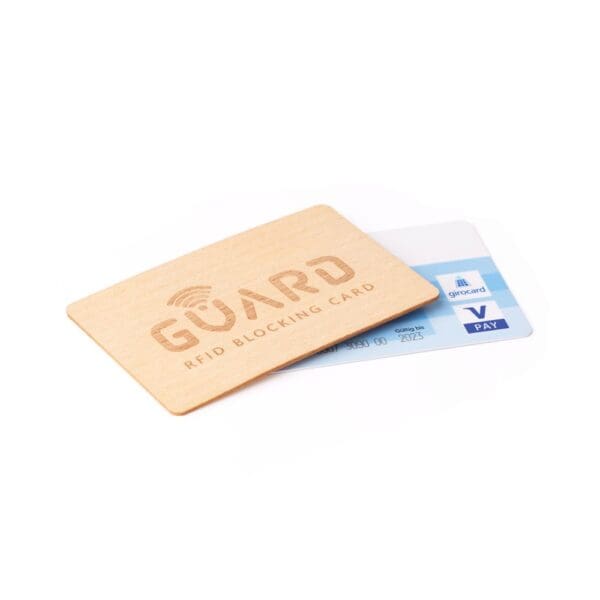 RFID Blocker Karte (Holz) – Bild 3