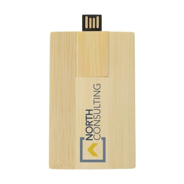 CreditCard USB Bamboo 64 GB