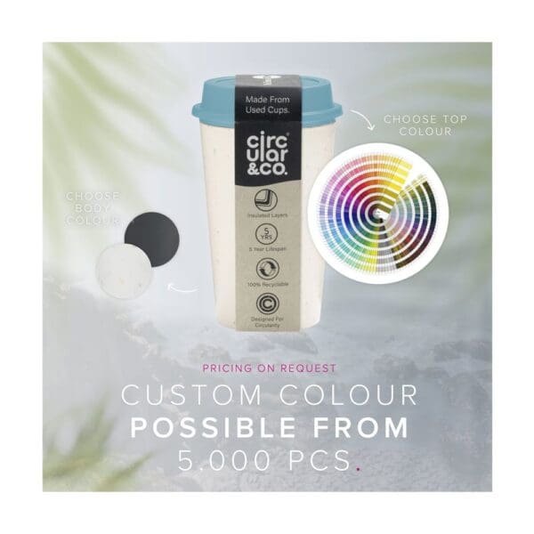 Kaffeebecher Circular&Co Recycled Now Cup 340 ml