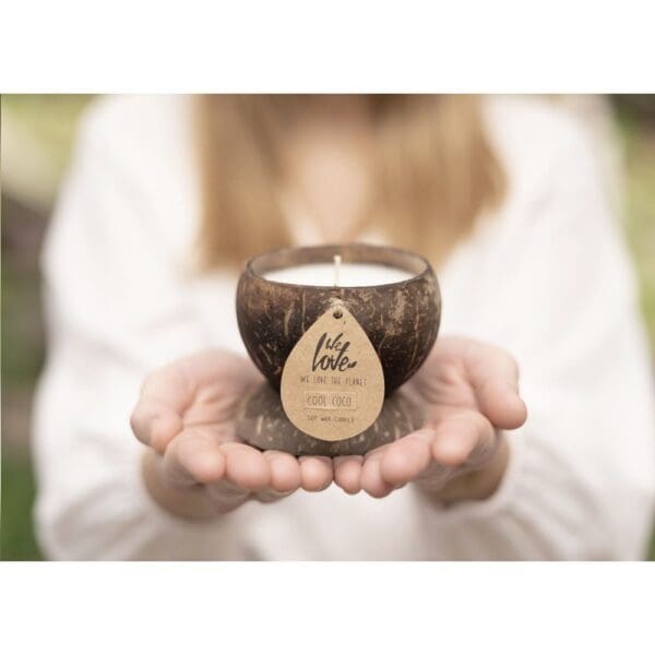 Kerze We Love The Planet Coconut Candle