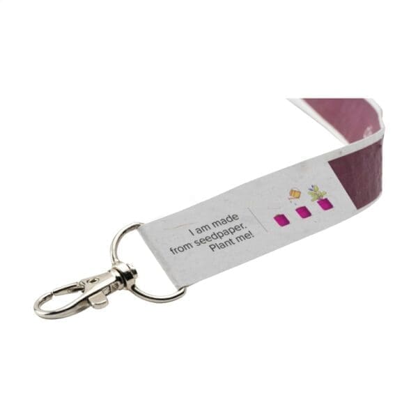Lanyard Seed Paper 2 cm Schlüsselband