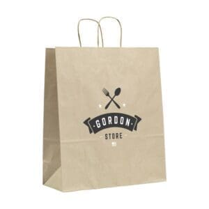 Leaf It Bag Wide aus recyceltem Graspapier (90 g/m²) L