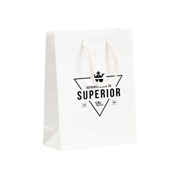 Leaf It Bag recycelt mit Strohfasern (180 g/m²) S