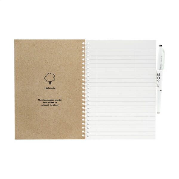 MOYU Erasable Stone Paper Notebook CraftCover 18 Seiten