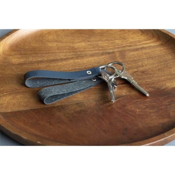 Schlüsselanhänger Recycled Leather Keyring
