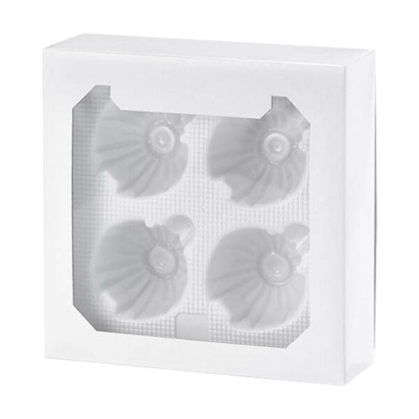 Weihnachtskugel Ø 6 cm - 4er Set - Made in Europe