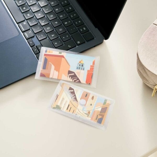 POLYCLEAN Displaytuch 18x15 cm im Etui, All-Inclusive-Paket