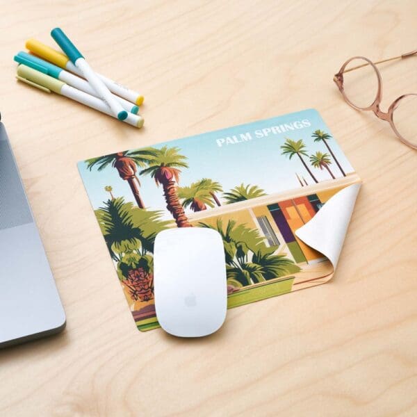 rPET GripCleaner® 4in1 Mousepad mit individueller Einlegekarte, All-Inclusive-Paket