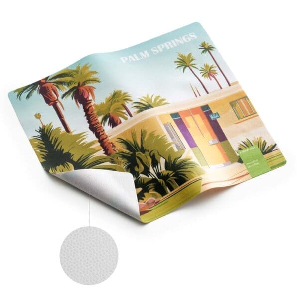 rPET GripCleaner® 4in1 Mousepad mit individueller Einlegekarte, All-Inclusive-Paket