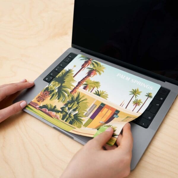 rPET GripCleaner® 4in1 Mousepad mit individueller Einlegekarte, All-Inclusive-Paket