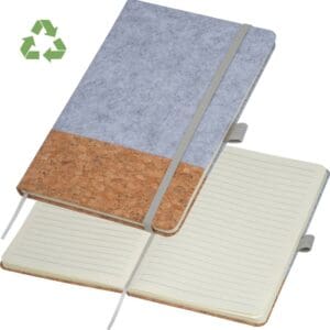 A5 Notizbuch aus Kork und Filz