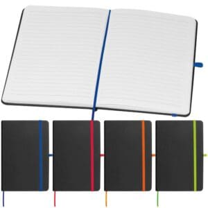 A5 Notizbuch mit farbiger Gravur