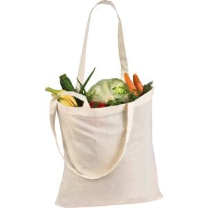 Baumwolltasche mit langen Henkeln
