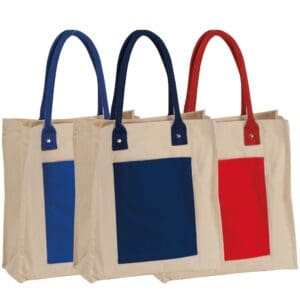 Canvas Shopper mit langen Henkeln