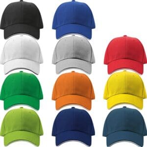 Cap 6 Panel Sandwich Baseball