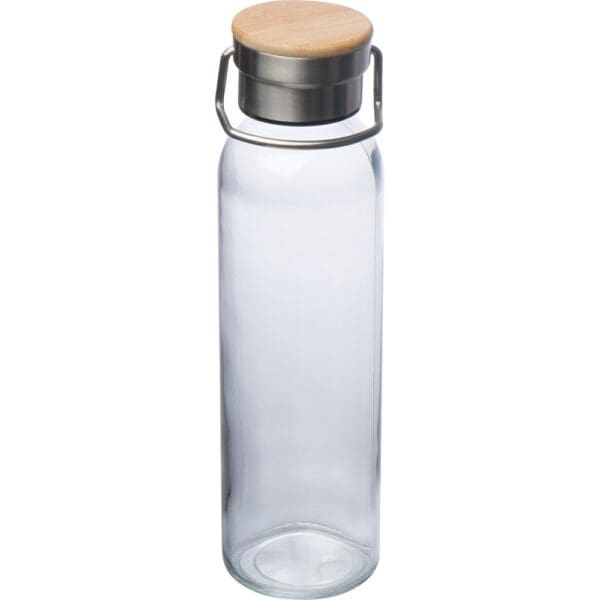 Glasflasche mit Neoprenüberzug, 600ml