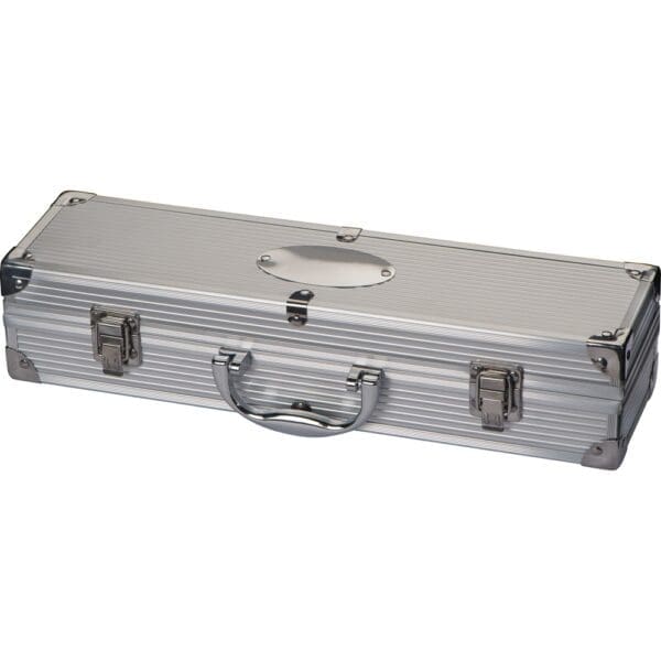 Grillkoffer aus Metall