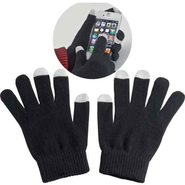 Handschuhe aus Acryl mit  Touch-Spitzen