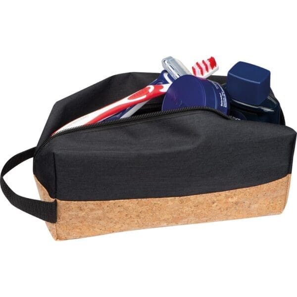 Kosmetiktasche mit Korkboden