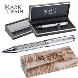 Kugelschreiber Mark Twain aus Metall