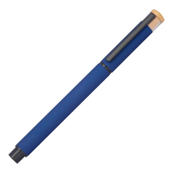 Kugelschreiber Schreibset mit und Rollerball aus recyceltem Aluminium