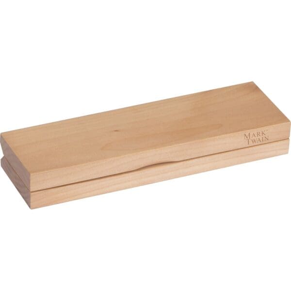 Mark Twain Schreibset aus Holz
