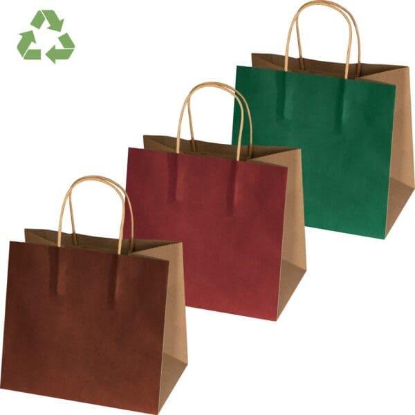 Papiertasche Recycelte klein