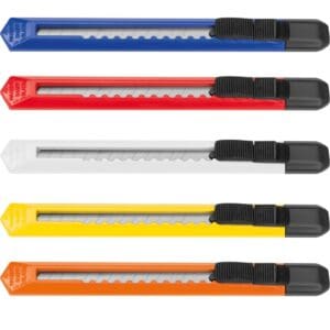 Schlankes Kartonmesser aus Kunststoff