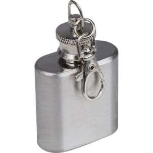 Schlüsselanhänger Mini Flachmann als