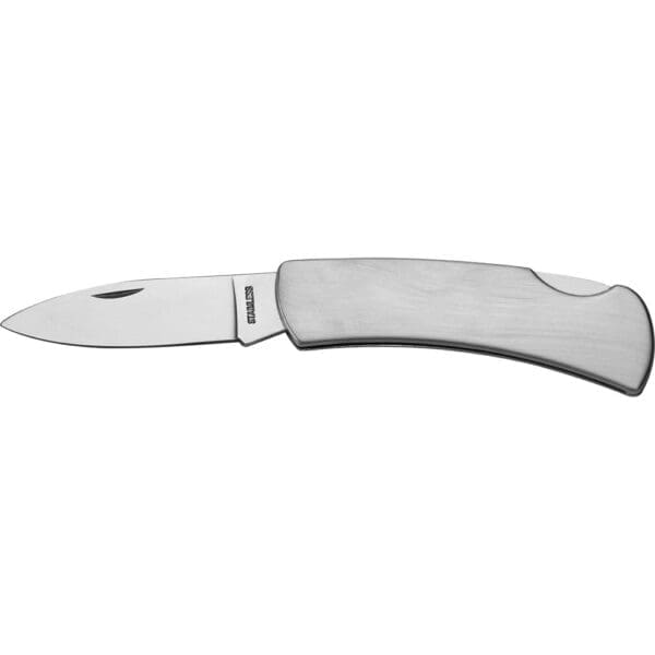Taschenmesser aus Edelstahl mit Sicherheitsverschluß