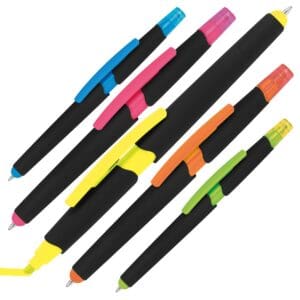 Textmarker Kugelschreiber mit und Touchfunktion