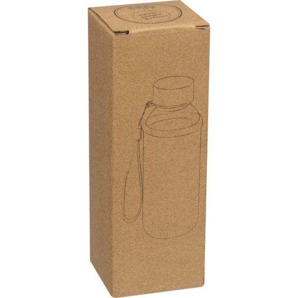 Trinkflasche aus Glas mit Neoprenüberzug, 300ml