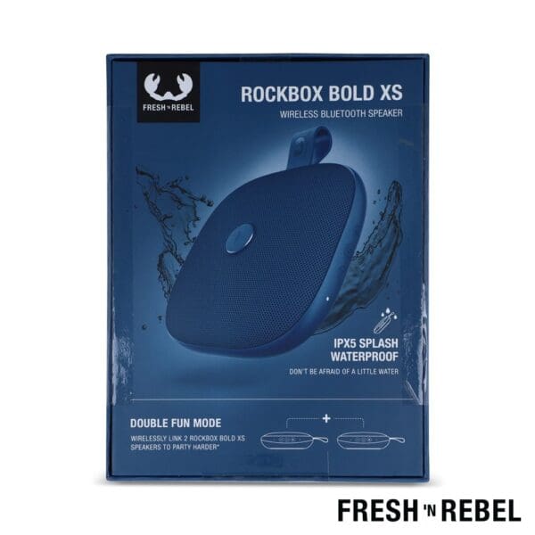 1RB5100 | Fresh 'n Rebel Rockbox Bold Xs splashproof TWS speaker 4W