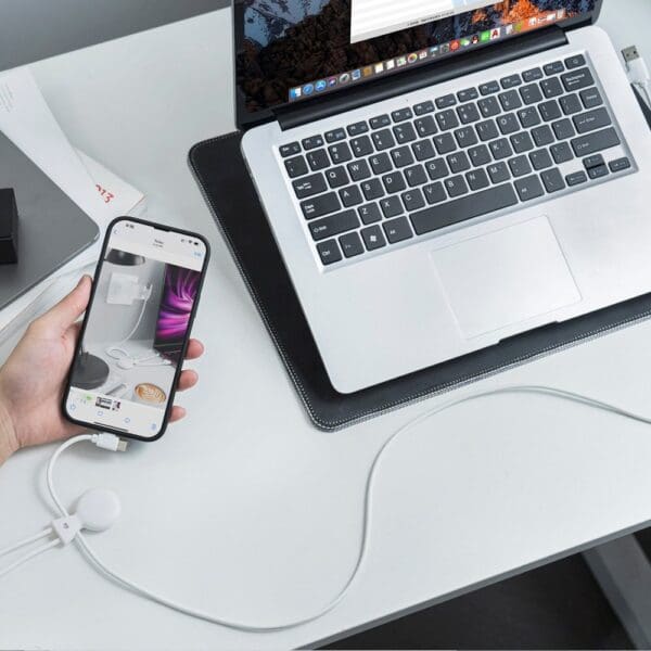 2089 | Xoopar Mr. Bio Long Power Delivery Cable with data transfer