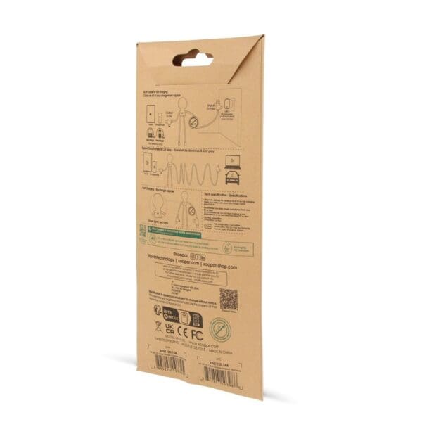 2089 | Xoopar Mr. Bio Long Power Delivery Cable with data transfer