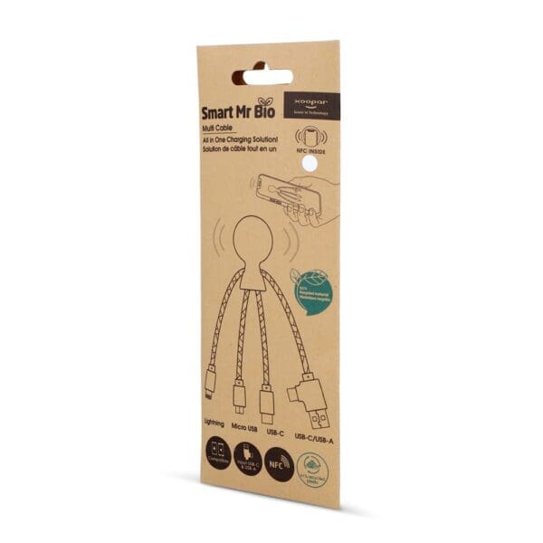 2099 | Xoopar Mr. Bio Smart Charging cable with NFC