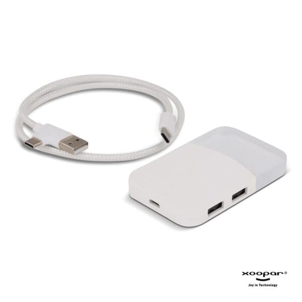 2598 | Xoopar iLo Mini Hub– 4 in 1 Adapter – USB 2.0 Data Transfer - Splitter