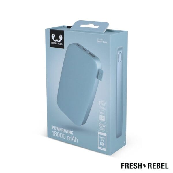 2PB18100 | Fresh 'n Rebel Powerbank 18000mAh USB-C Fast Charging 20W