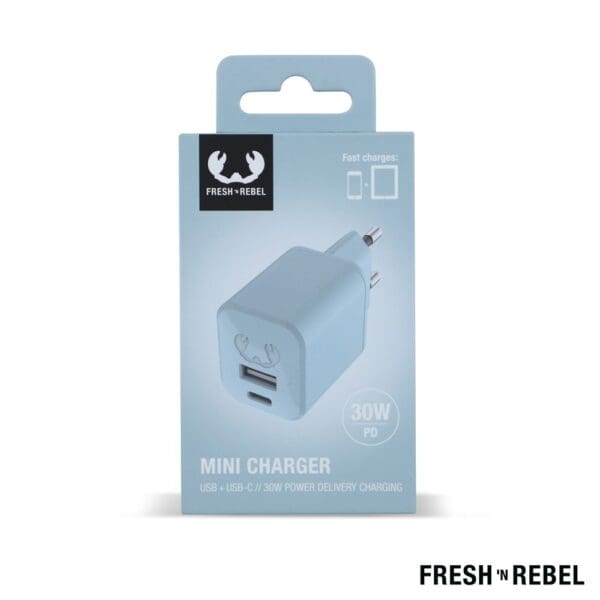 2WC30 I Fresh 'n Rebel Mini Charger USB-C + A PD // 30W