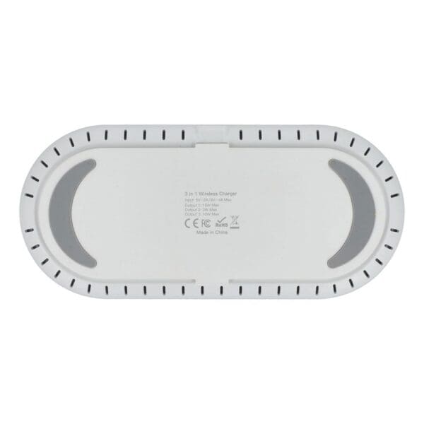 3-in-1 15W Drahtloses Ladegerät für Handys, Apple Watch und AirPods.