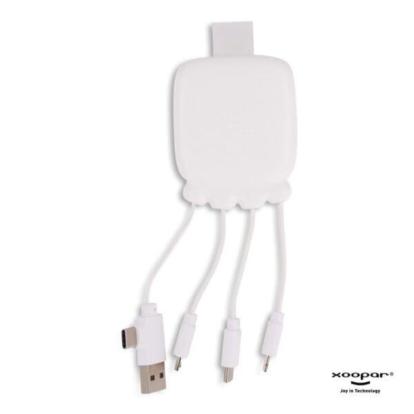 3192 | Xoopar Octopus Gamma 2 Powerbank with Bio Charging cable 3000mAh