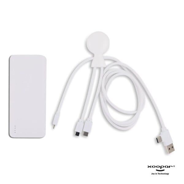 3199 | Xoopar Mr. Bio Powerbank and Cable pack 7000mAh