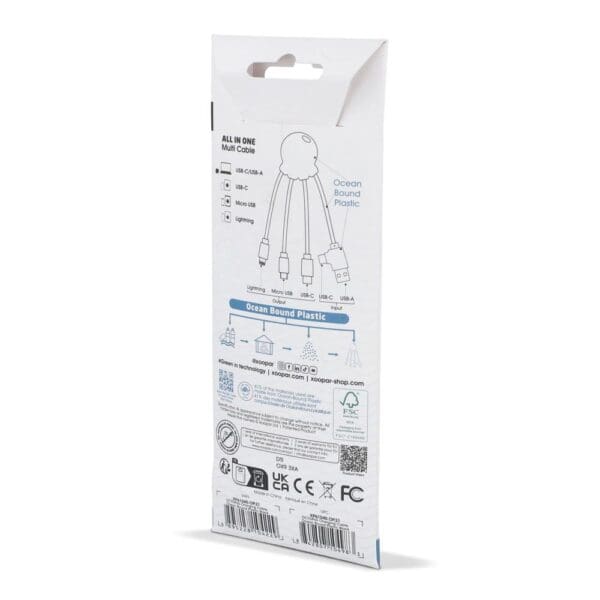 4009| Xoopar Eco Octopus Ladekabel