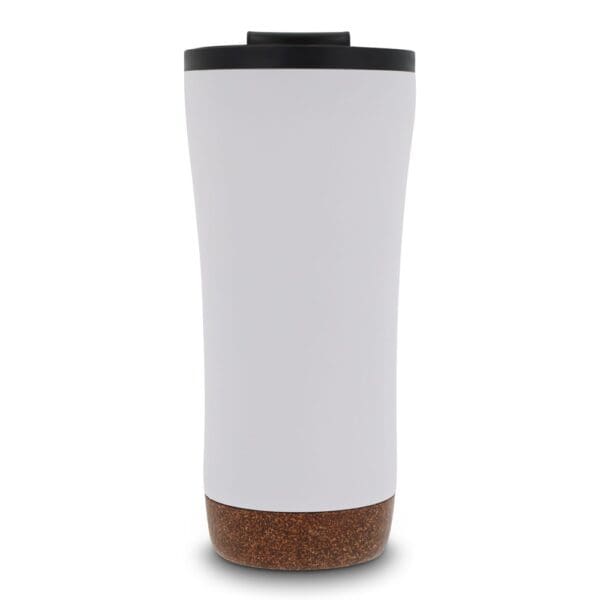 Becher Doppelwandiger mit einem Korkboden 480ml