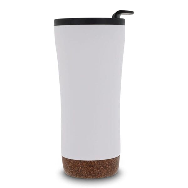 Becher Doppelwandiger mit einem Korkboden 480ml