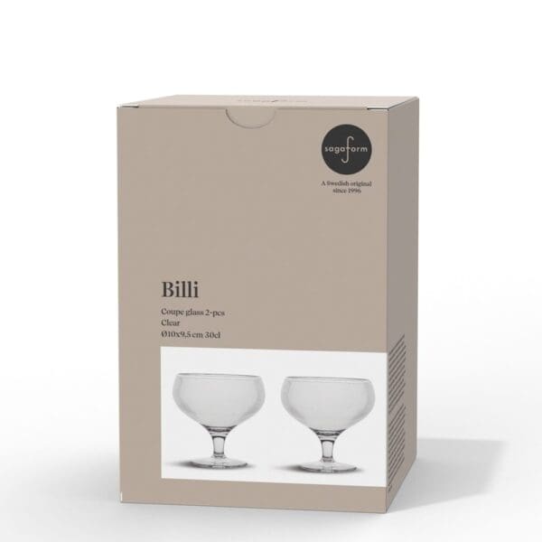Billi Coupé-Glas 2er-Set