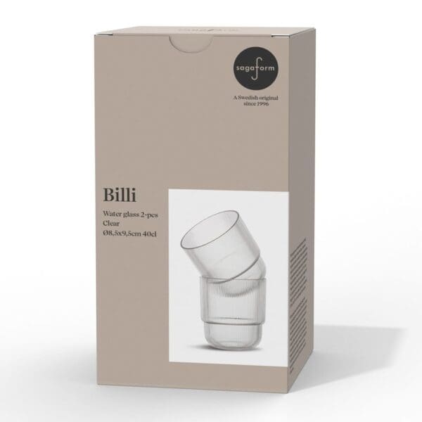 Billi Wasserglas 2er Set