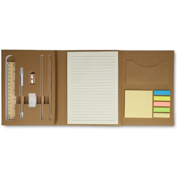 Briefpapier-Set aus Recycling-Papier